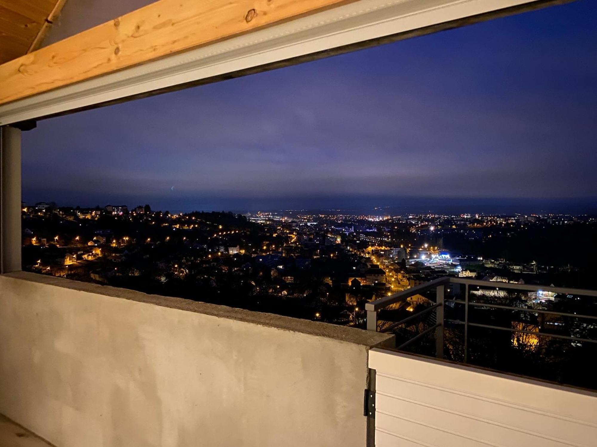 Appart' Terrasse Vue Exceptionnelle 1Er Etage Montbeliard Luaran gambar